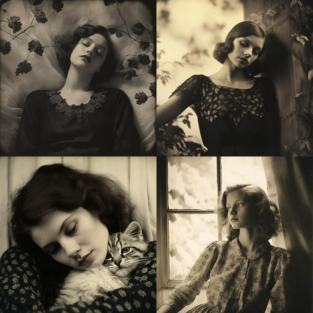 Laure Albin Guillot style, Midjourney V5.2, render 1 of 4