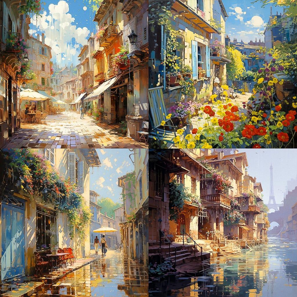 Laurent Parcelier style, Midjourney V5.2, render 1 of 4