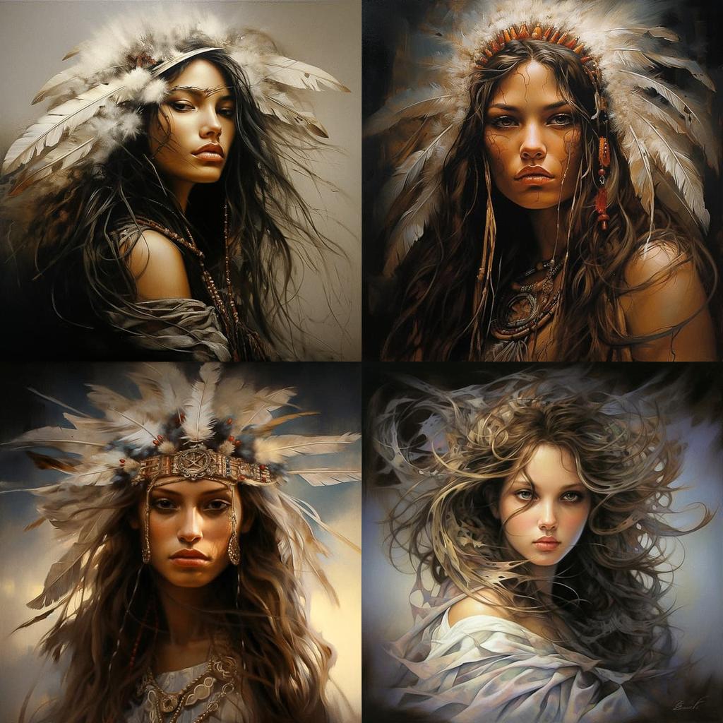 Lee Bogle style, Midjourney V5.2, render 1 of 4