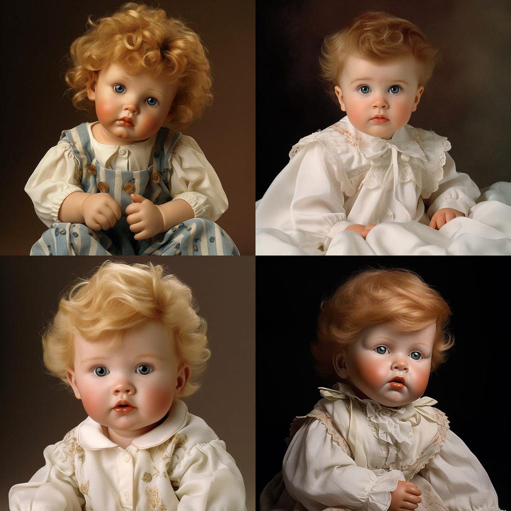 Lee Middleton doll style, Midjourney V5.2, render 1 of 4
