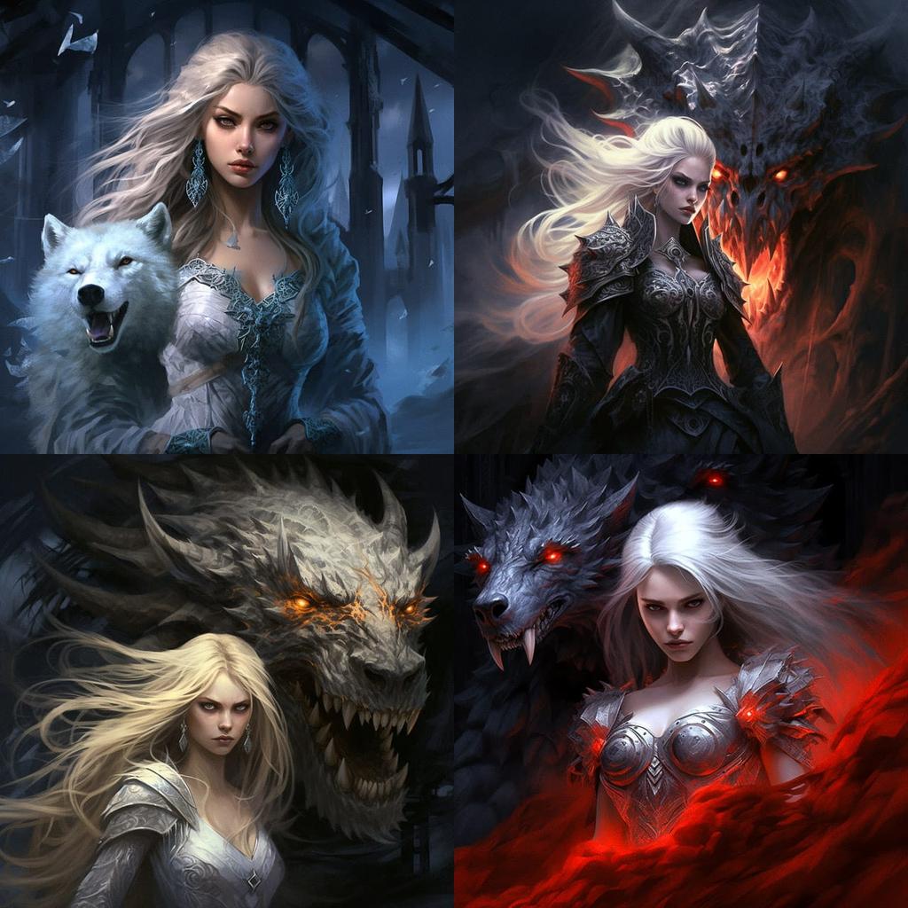 Legend of the Cryptids style, Midjourney V5.2, render 1 of 4