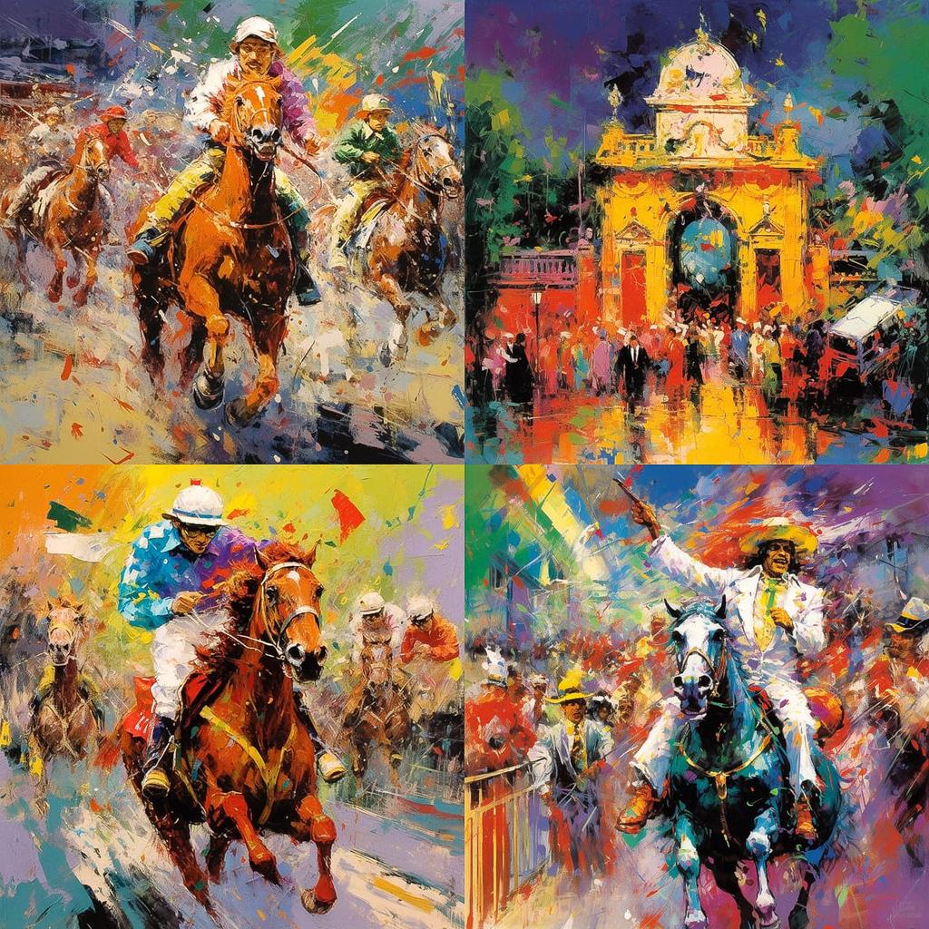 LeRoy Neiman style, Midjourney V5.2, render 1 of 4