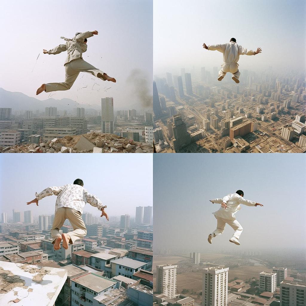 Li Wei style, Midjourney V5.2, render 1 of 4
