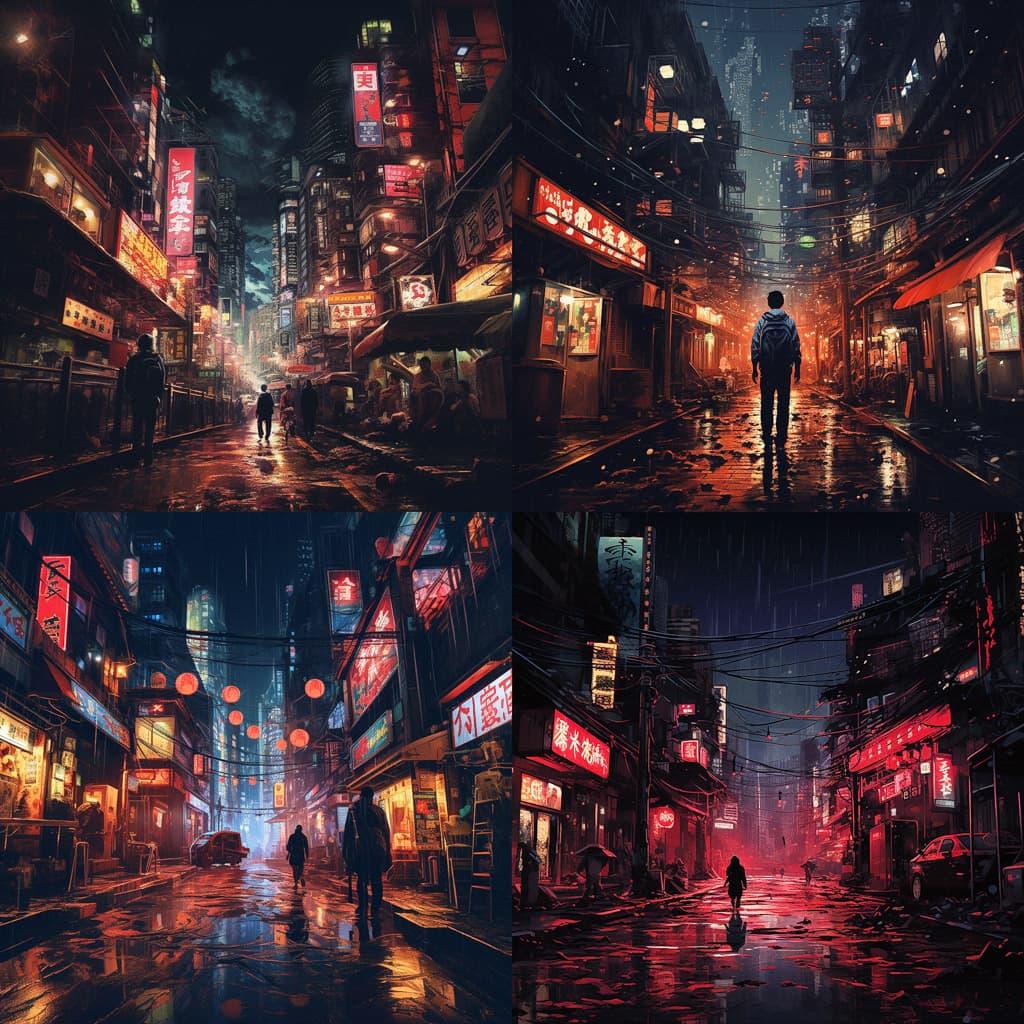 Liam Wong style, Midjourney V5.2, render 1 of 4