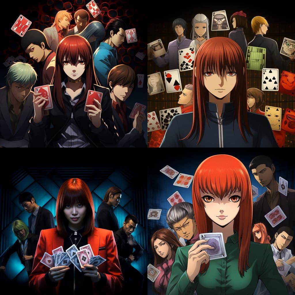 Liar Game style, Midjourney V5.2, render 1 of 4