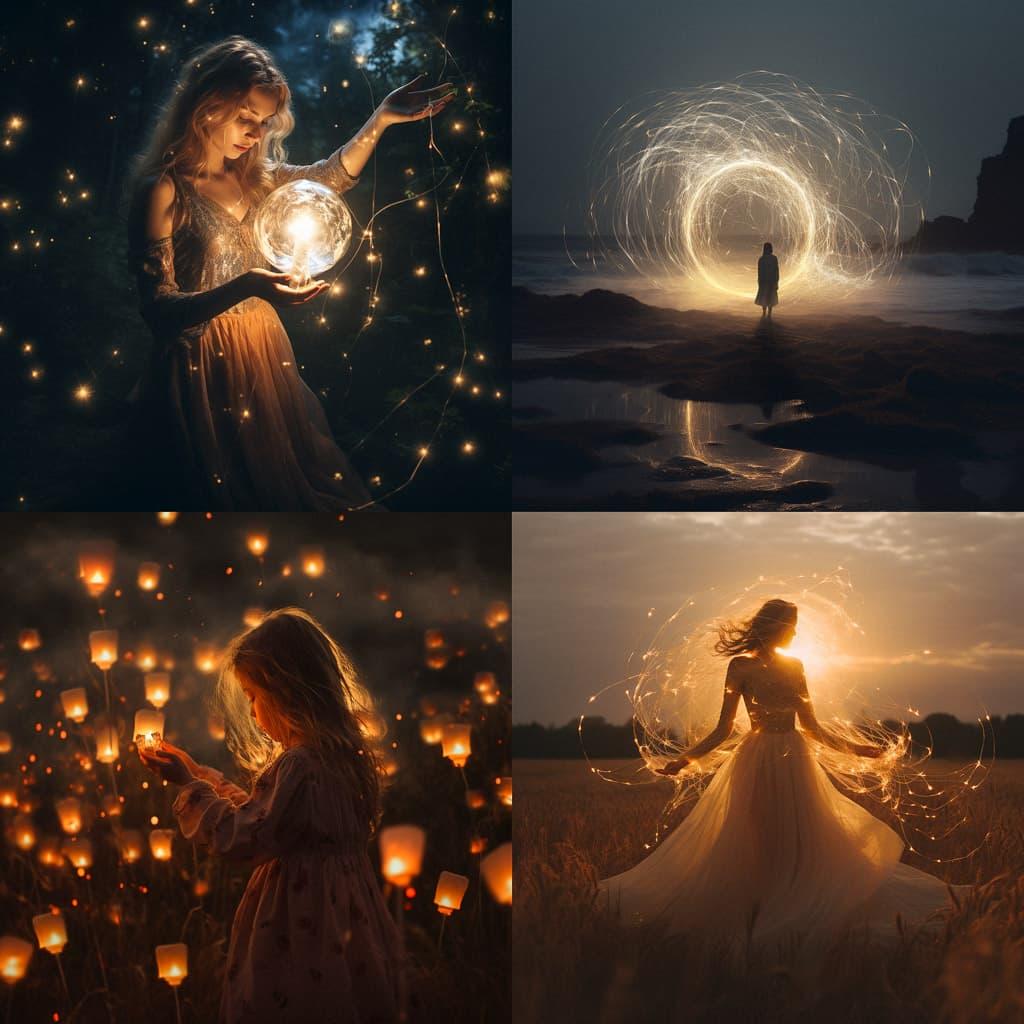 Light field photography style, Midjourney V5.2, render 1 of 4