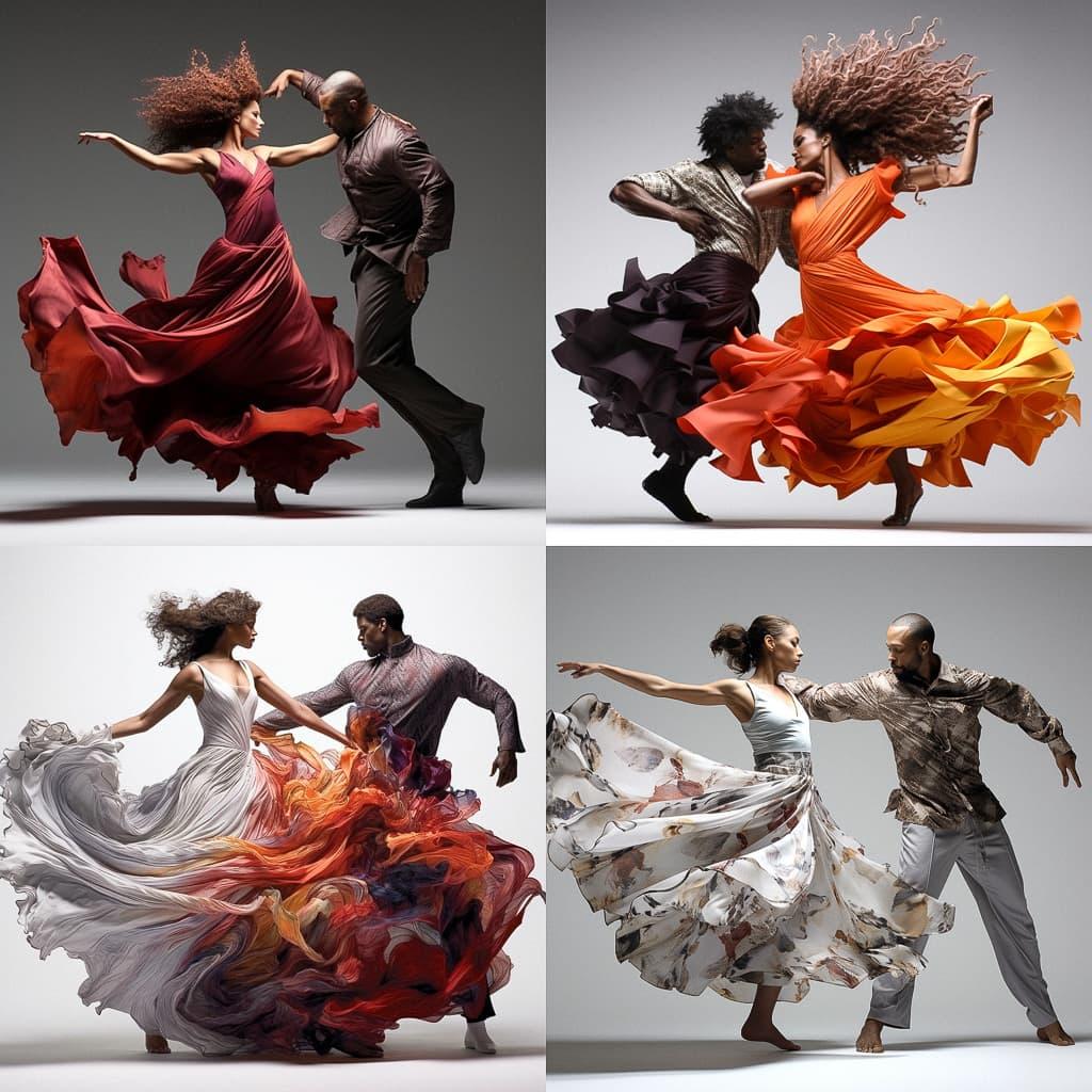 Lois Greenfield style, Midjourney V5.2, render 1 of 4