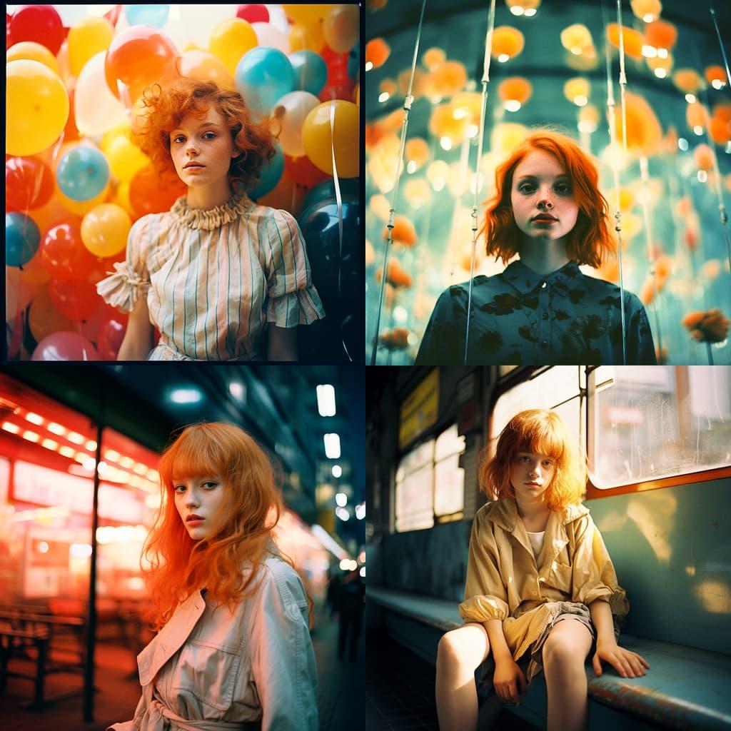 Lomography Color 100 style, Midjourney V5.2, render 1 of 4