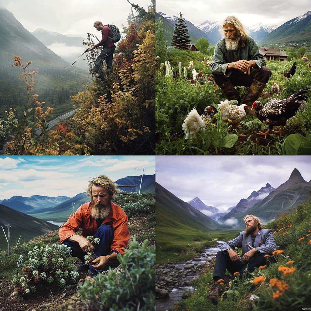 Lucas Foglia style, Midjourney V5.2, render 1 of 4