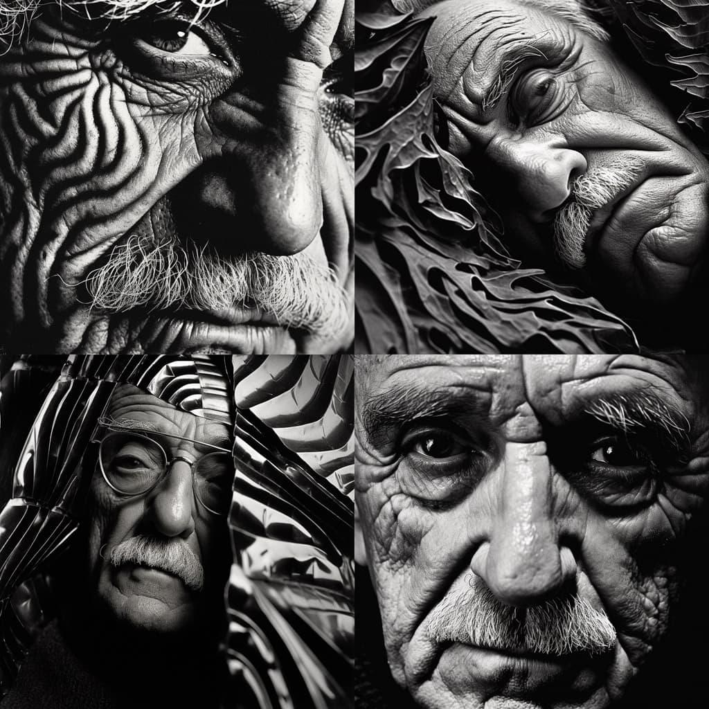 Lucien Clergue style, Midjourney V5.2, render 1 of 4