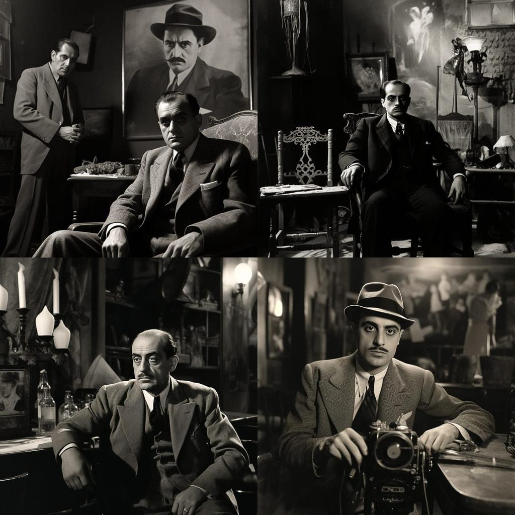 Luis Bunuel style, Midjourney V5.2, render 1 of 4