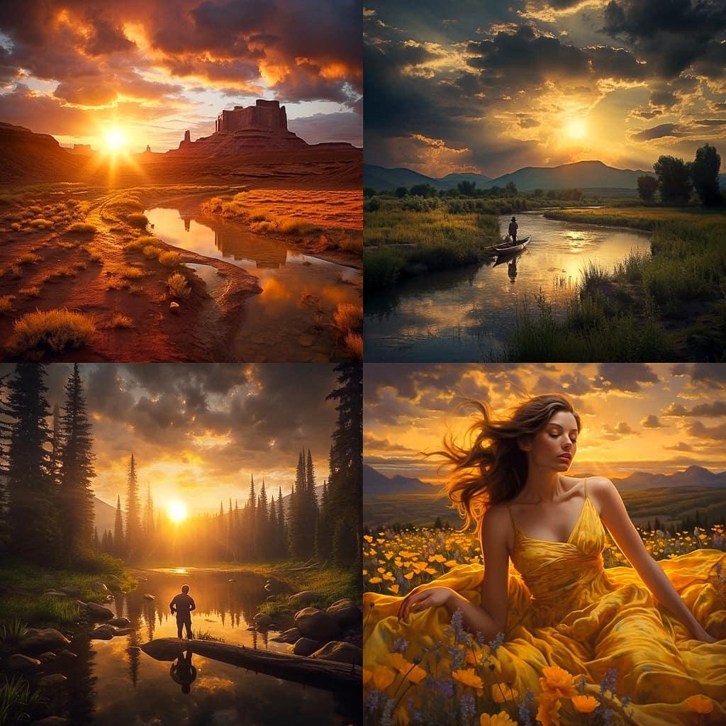Marc Muench style, Midjourney V5.2, render 1 of 4