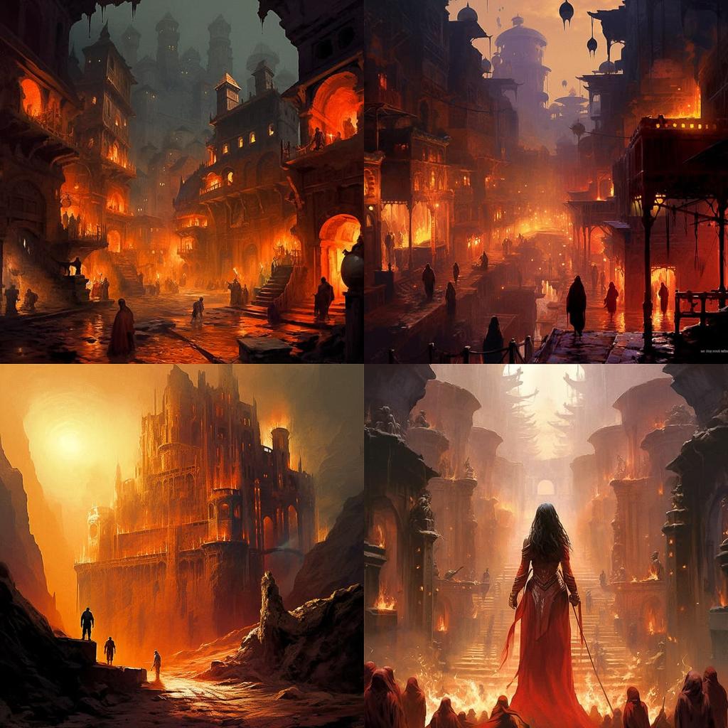 Marc Simonetti style, Midjourney V5.2, render 1 of 4