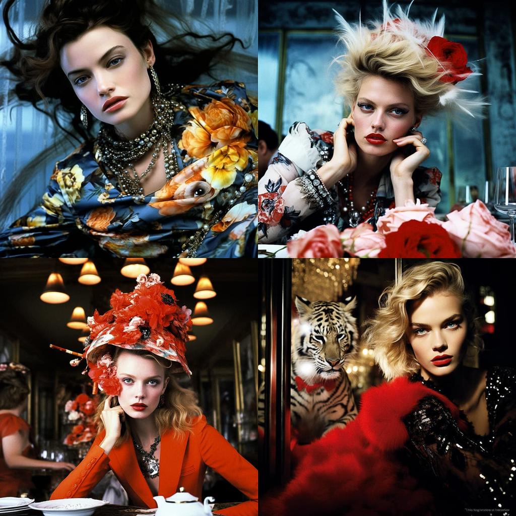 Mario Testino style, Midjourney V5.2, render 1 of 4
