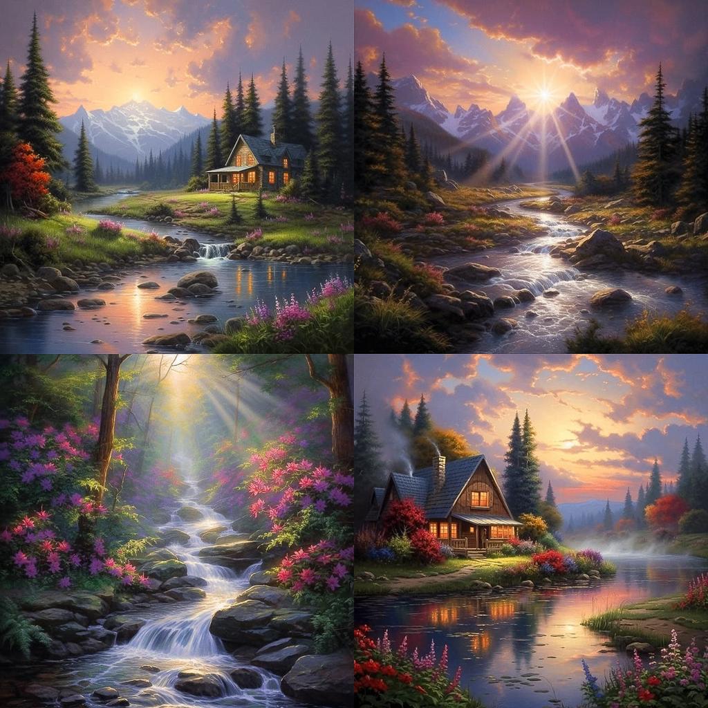 Mark Keathley style, Midjourney V5.2, render 1 of 4