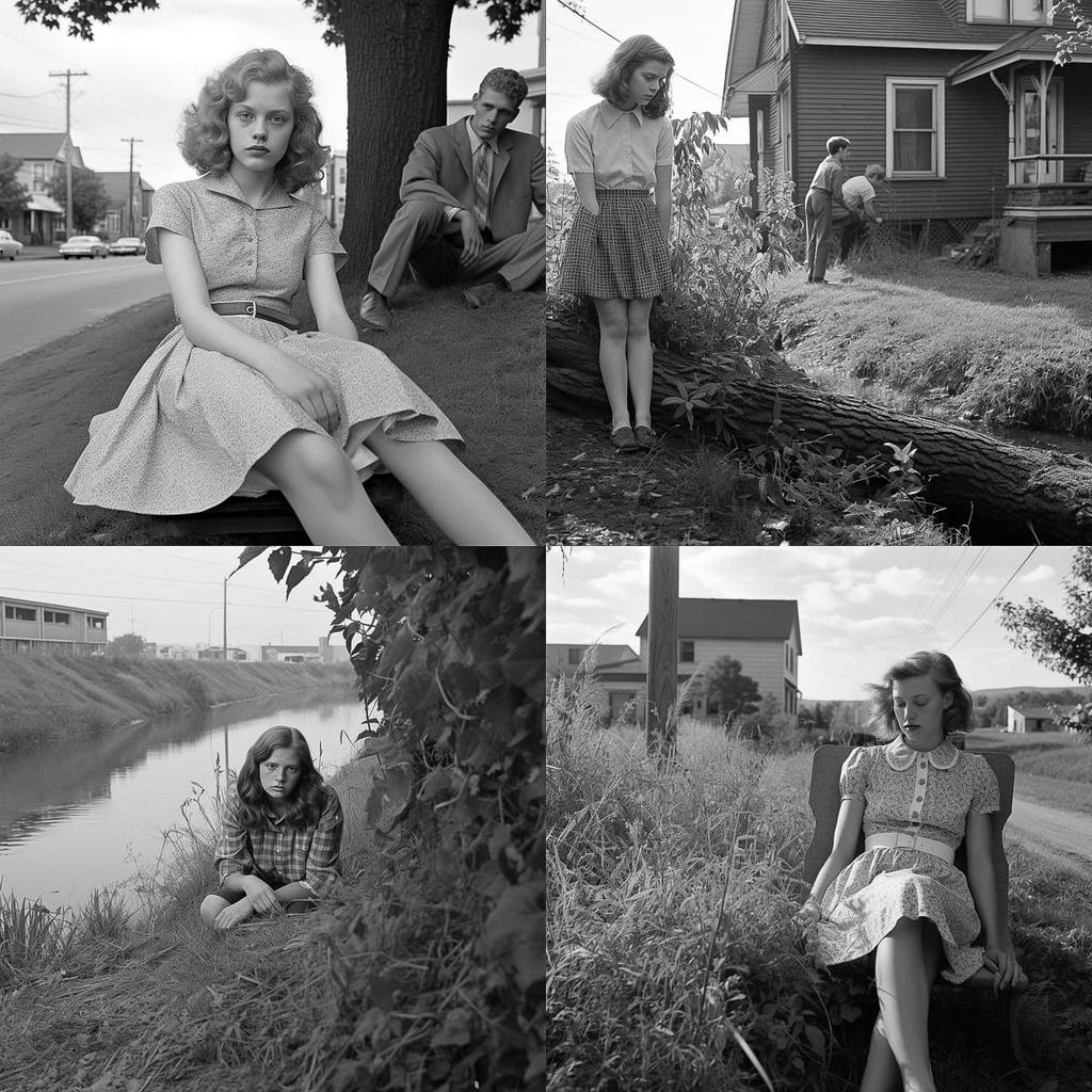 Mark Steinmetz style, Midjourney V5.2, render 1 of 4