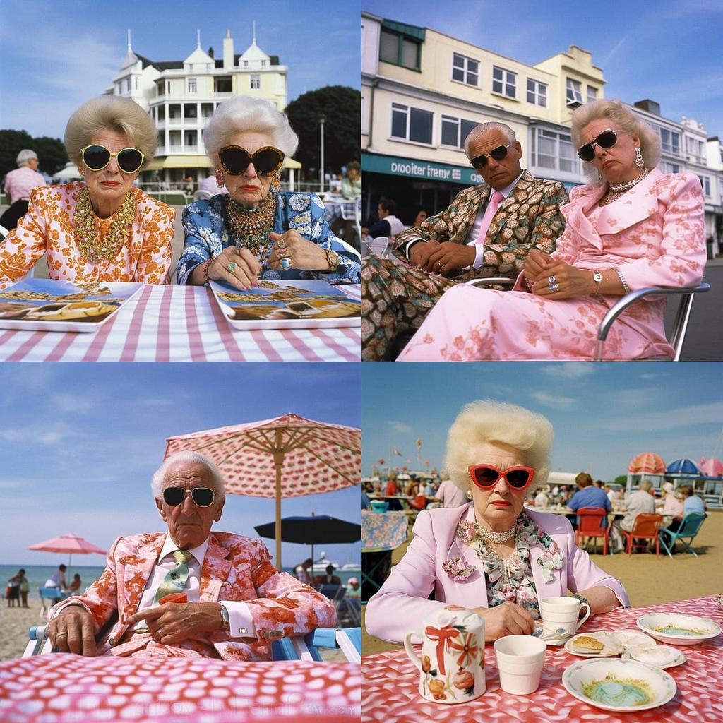 Martin Parr style, Midjourney V5.2, render 1 of 4