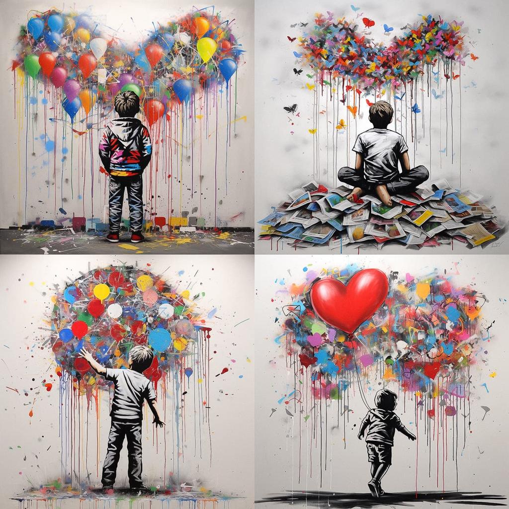 Martin Whatson style, Midjourney V5.2, render 1 of 4