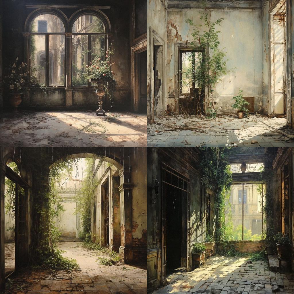 Matteo Massagrande style, Midjourney V5.2, render 1 of 4