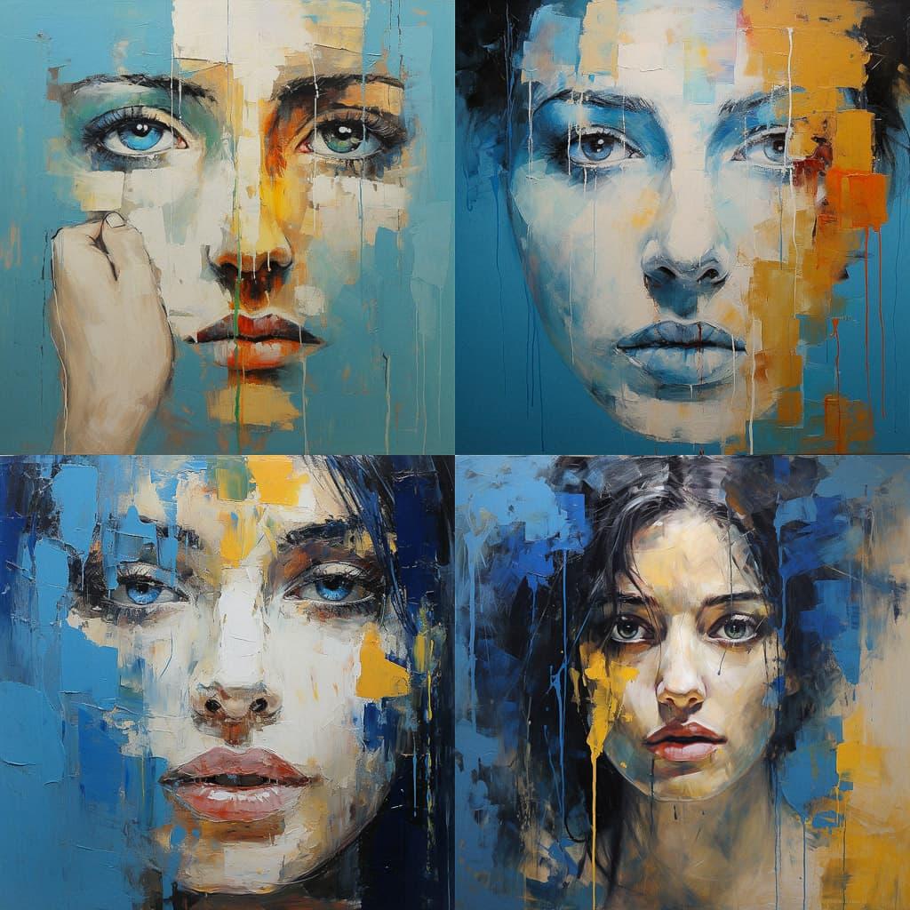 Michael Creese style, Midjourney V5.2, render 1 of 4