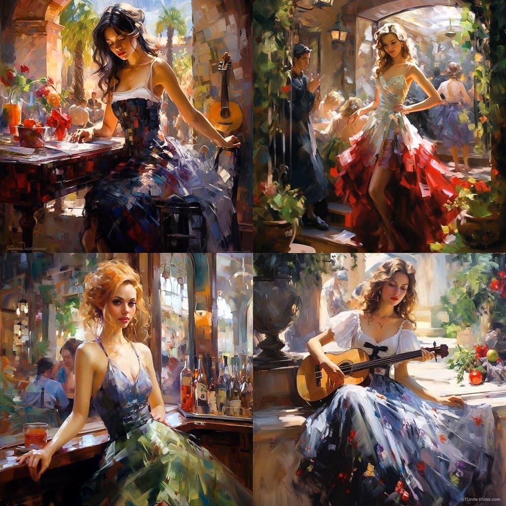 Michael Garmash style, Midjourney V5.2, render 1 of 4