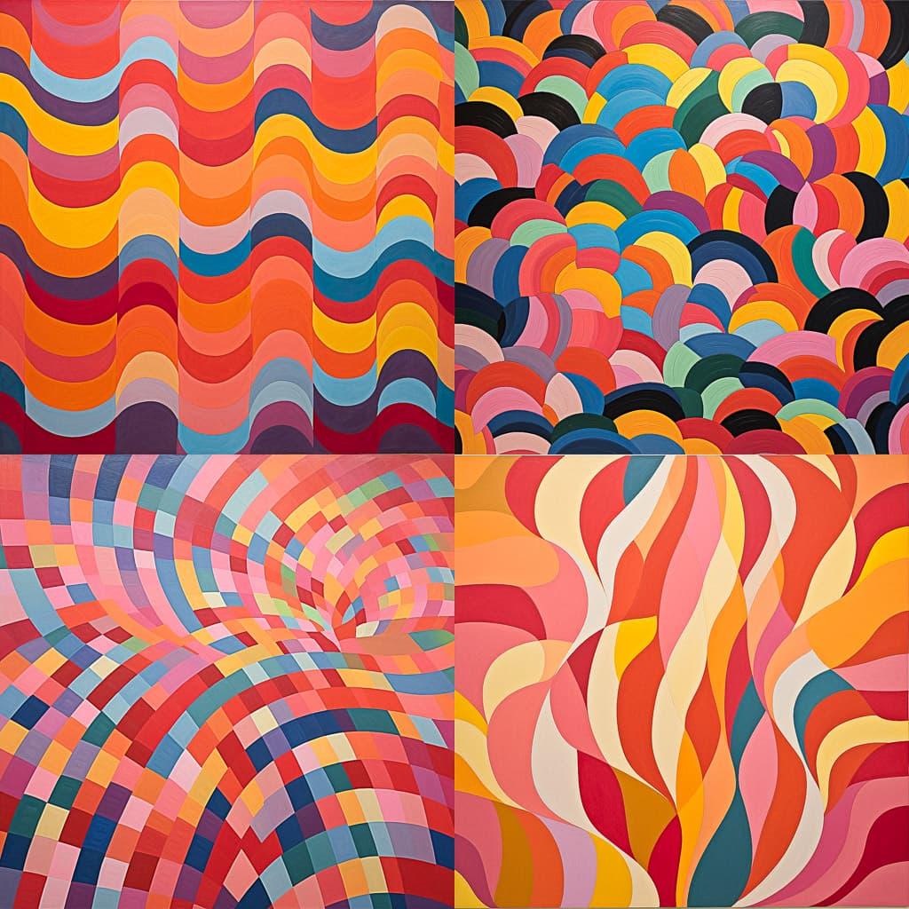 Michael Kidner style, Midjourney V5.2, render 1 of 4