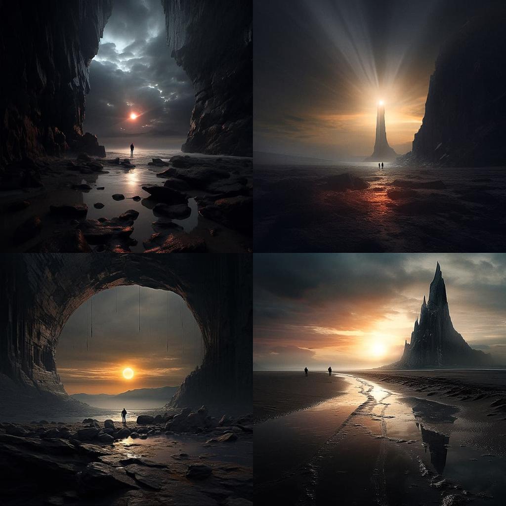 Michal Karcz style, Midjourney V5.2, render 1 of 4