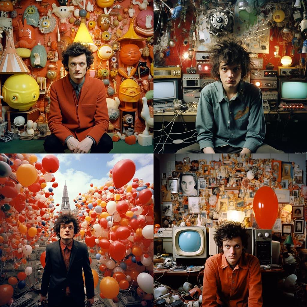 Michel Gondry style, Midjourney V5.2, render 1 of 4
