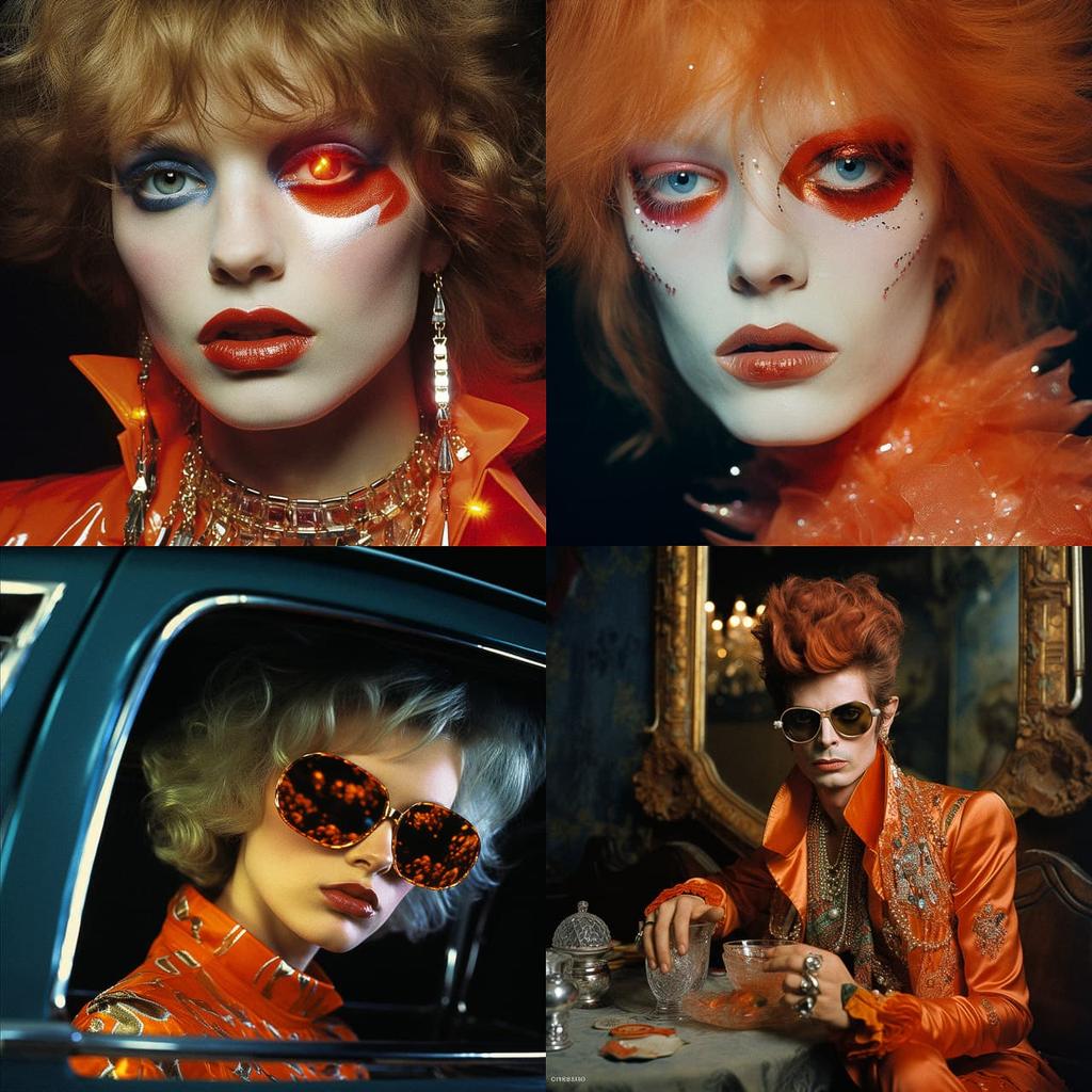 Mick Rock style, Midjourney V5.2, render 1 of 4