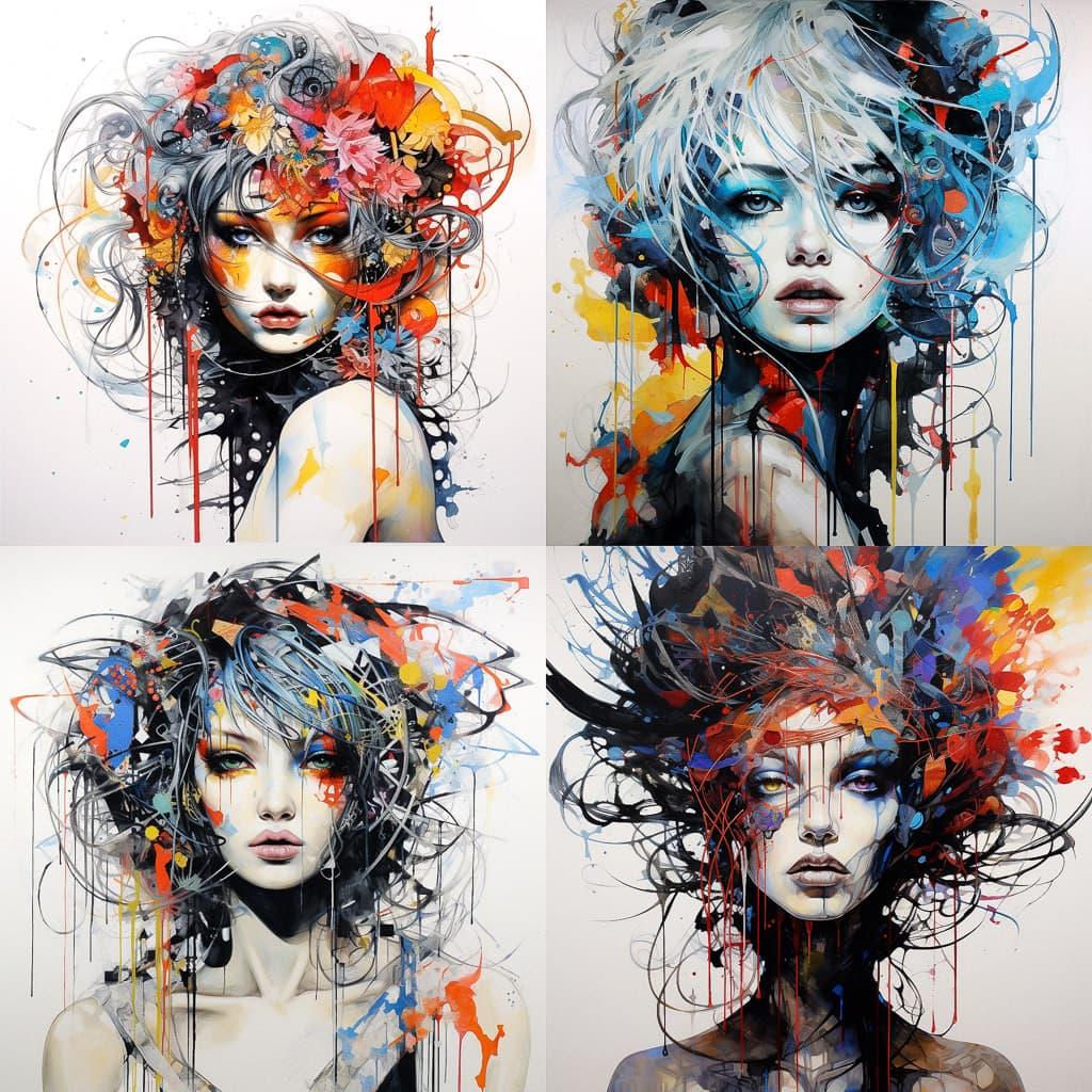 Minjae Lee style, Midjourney V5.2, render 1 of 4