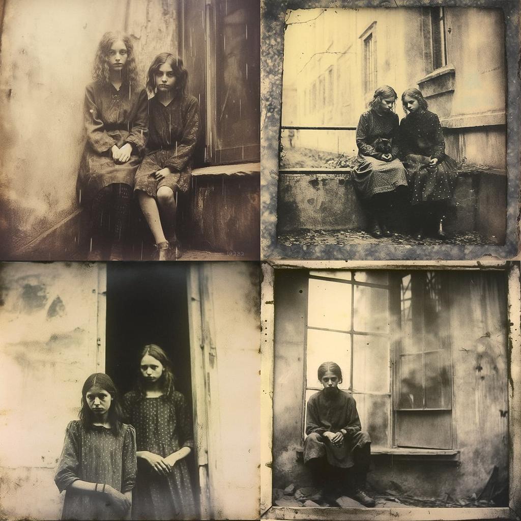 Miroslav Tichy style, Midjourney V5.2, render 1 of 4