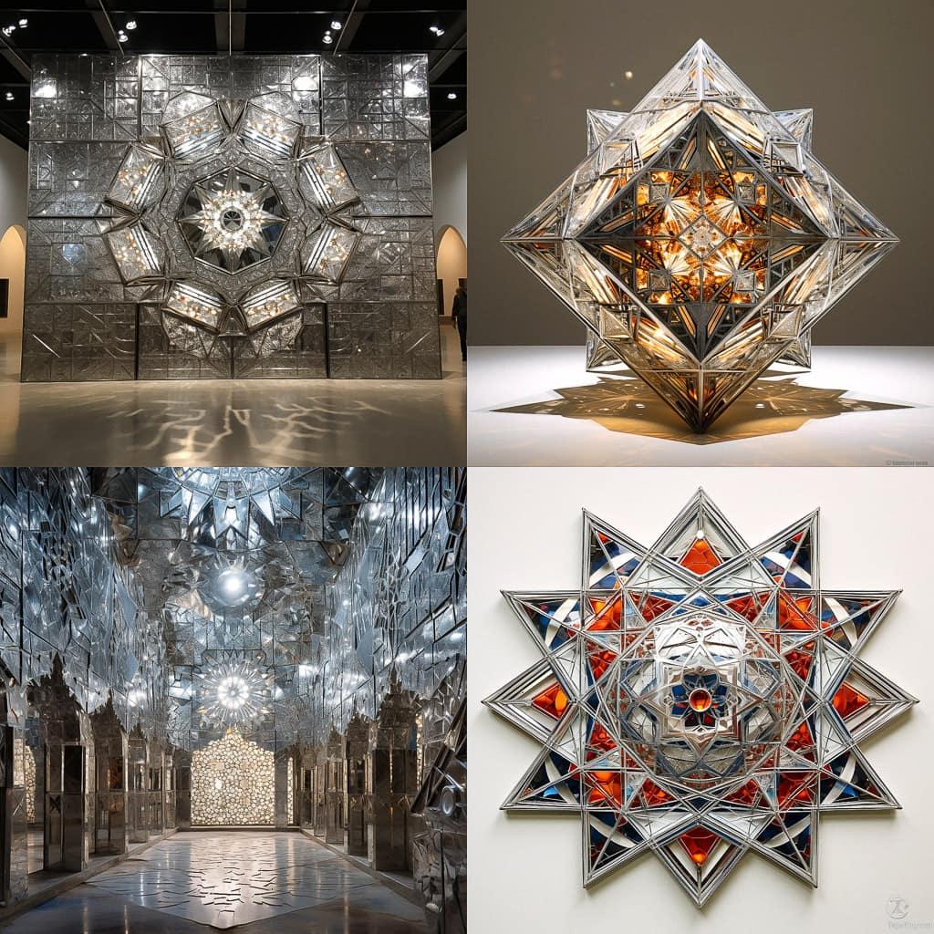 Monir Shahroudy Farmanfarmaian style, Midjourney V5.2, render 1 of 4