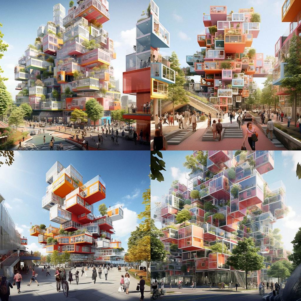 MVRDV style, Midjourney V5.2, render 1 of 4