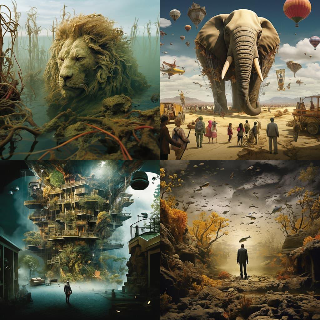 National Geographic magazine style, Midjourney V5.2, render 1 of 4