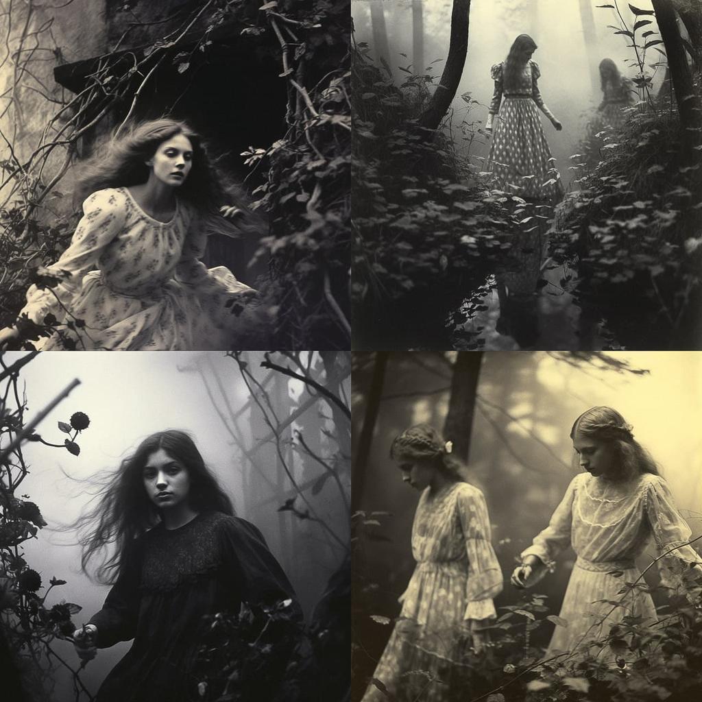 Nell Dorr style, Midjourney V5.2, render 1 of 4