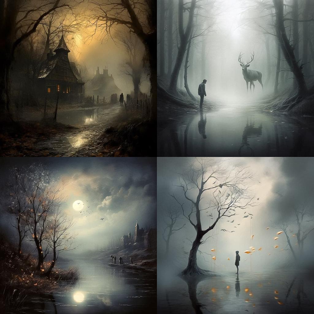 Nelleke Pieters style, Midjourney V5.2, render 1 of 4