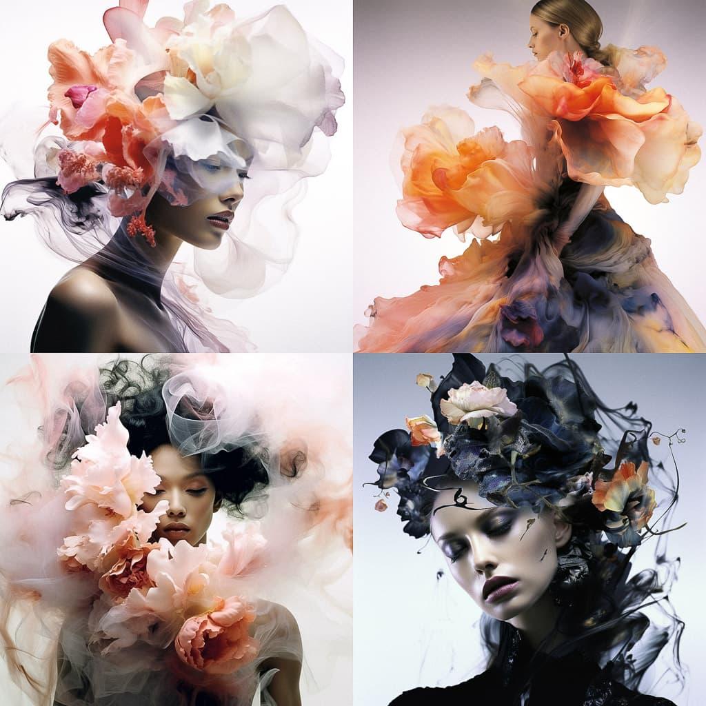 Nick Knight style, Midjourney V5.2, render 1 of 4