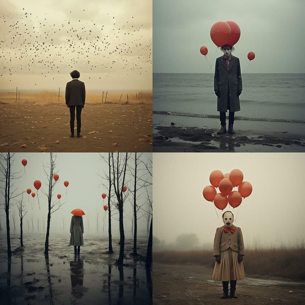 Nicolas Bruno style, Midjourney V5.2, render 1 of 4