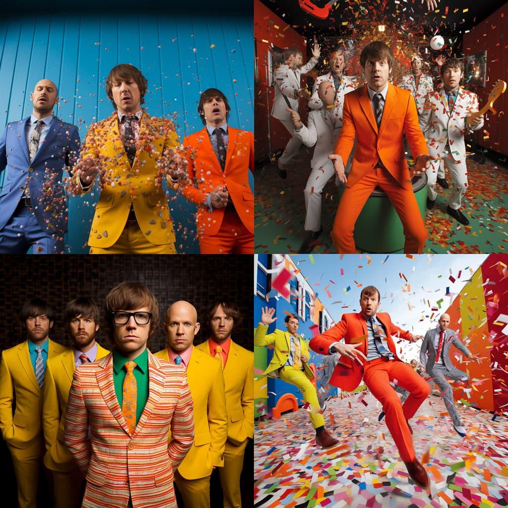 Ok go style, Midjourney V5.2, render 1 of 4