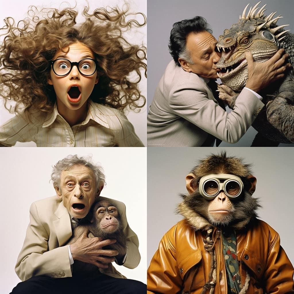 Oliviero Toscani style, Midjourney V5.2, render 1 of 4