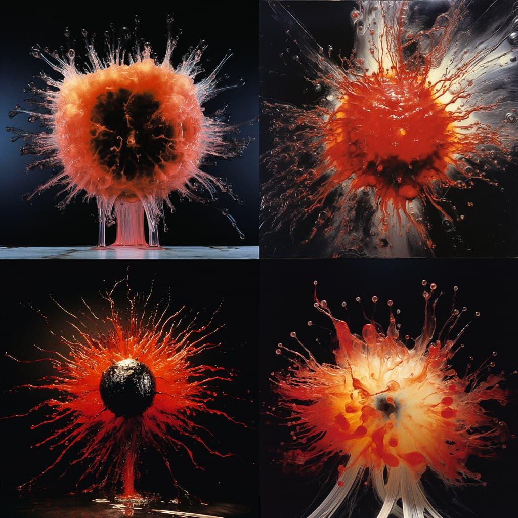 Otto Piene style, Midjourney V5.2, render 1 of 4