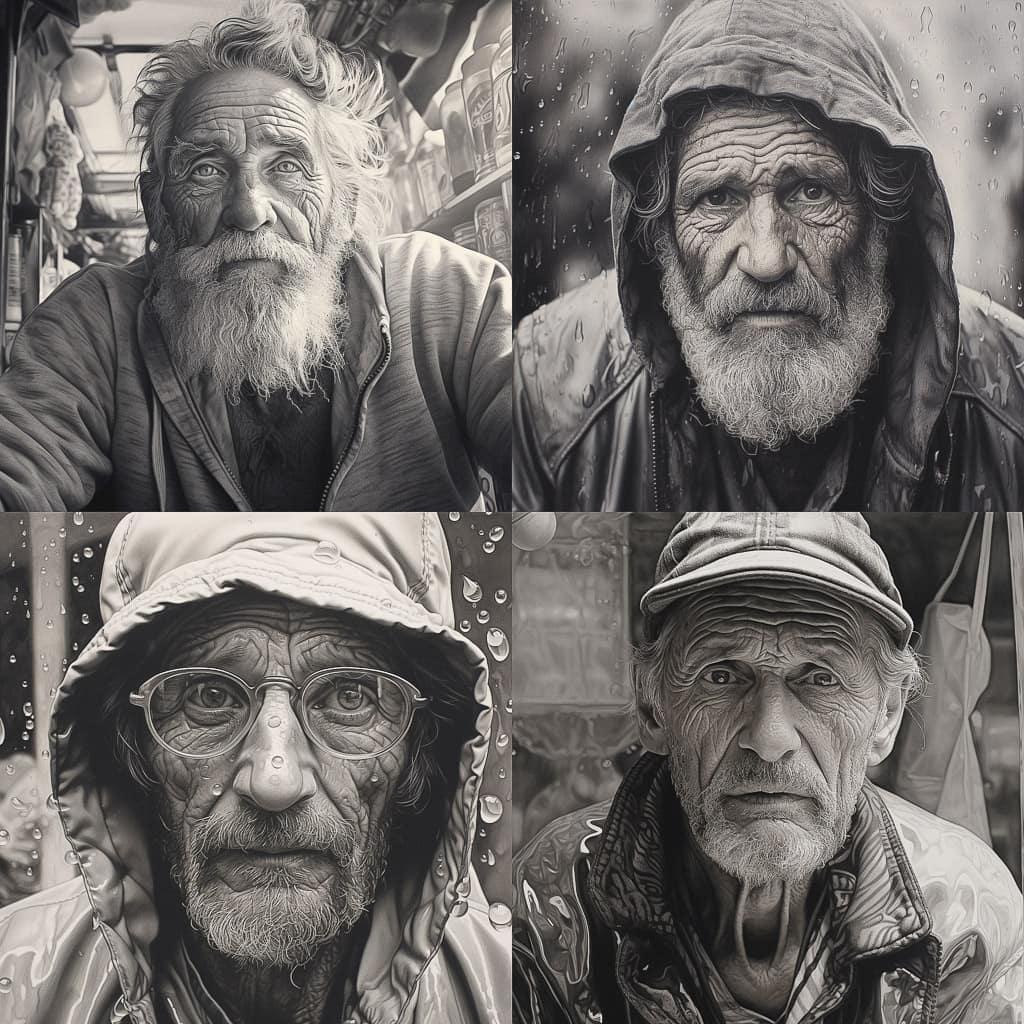 Paul Cadden style, Midjourney V5.2, render 1 of 4