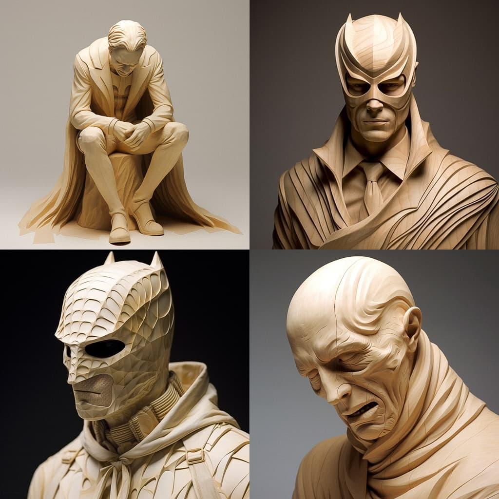 Paul Kaptein style, Midjourney V5.2, render 1 of 4