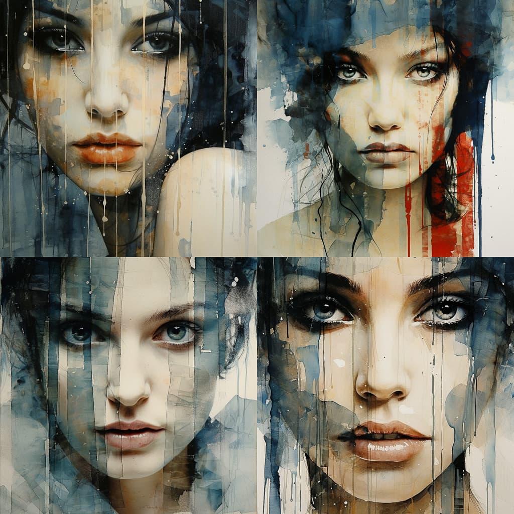 Paul Lovering style, Midjourney V5.2, render 1 of 4