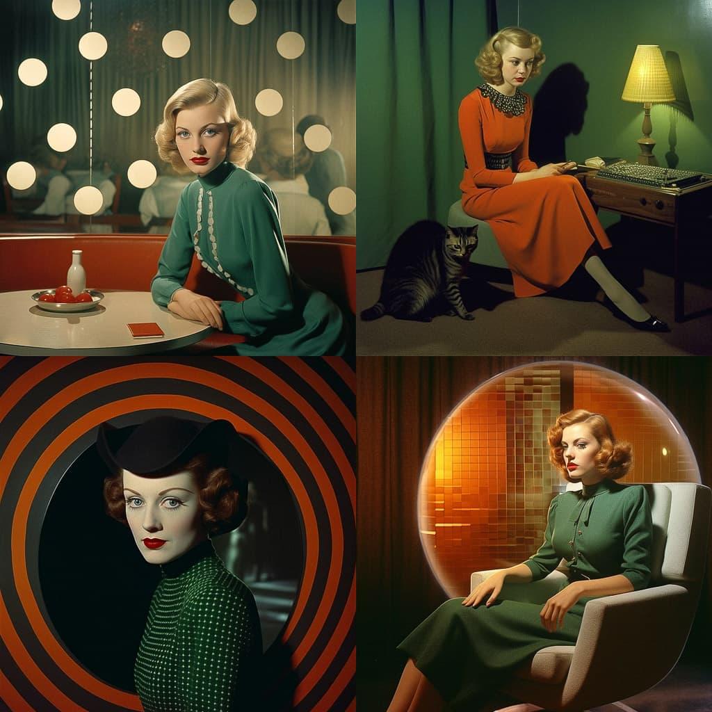 Paul Outerbridge style, Midjourney V5.2, render 1 of 4