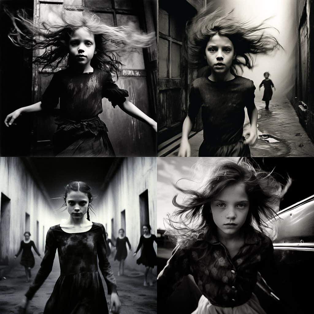 Pennie Smith style, Midjourney V5.2, render 1 of 4