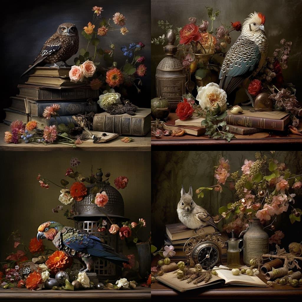 Peter Lippmann style, Midjourney V5.2, render 1 of 4