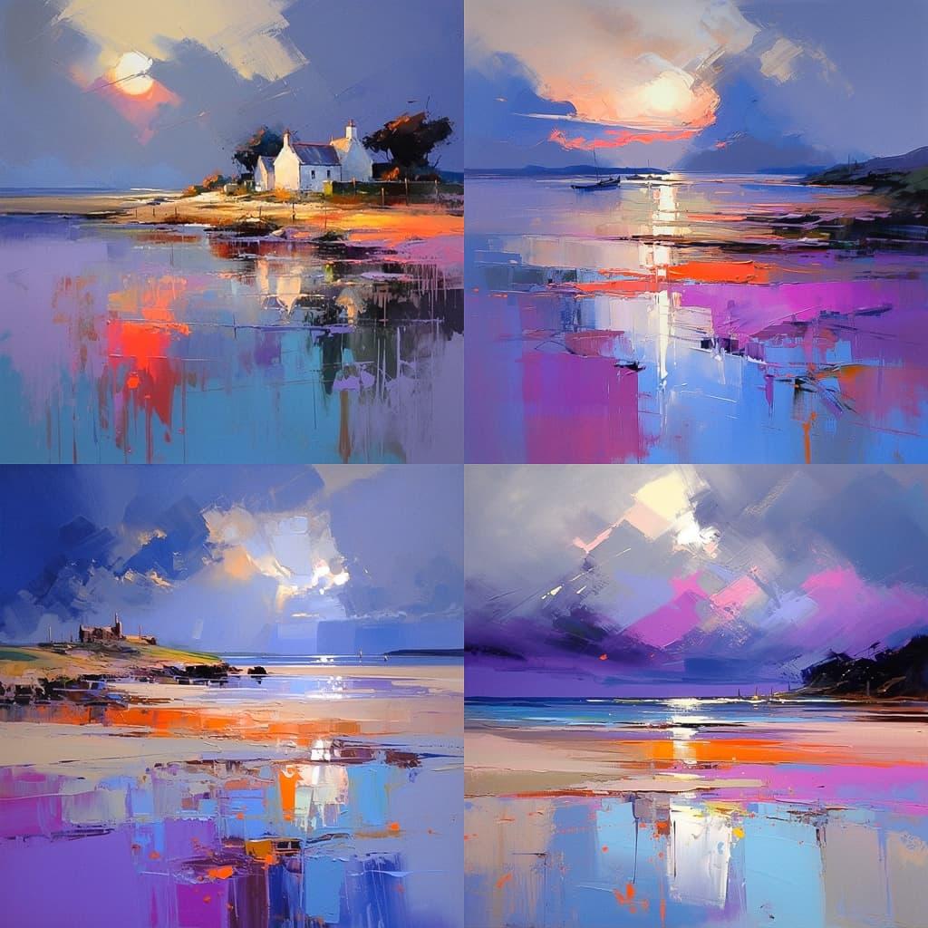 Peter Wileman style, Midjourney V5.2, render 1 of 4