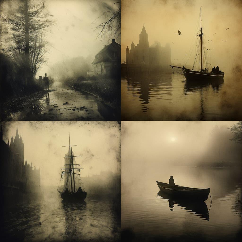 Pictorialism style, Midjourney V5.2, render 1 of 4