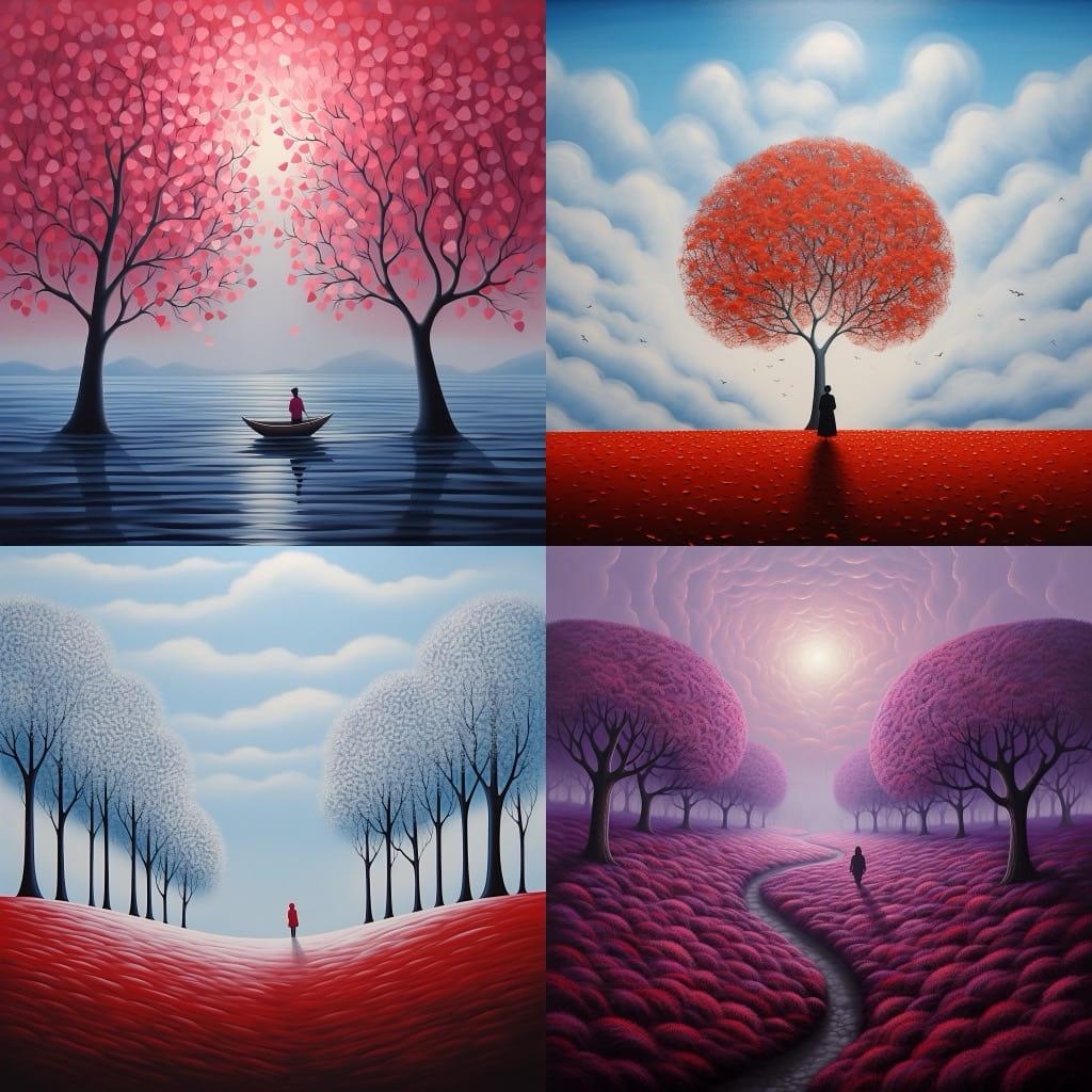 Rachel Bingaman style, Midjourney V5.2, render 1 of 4